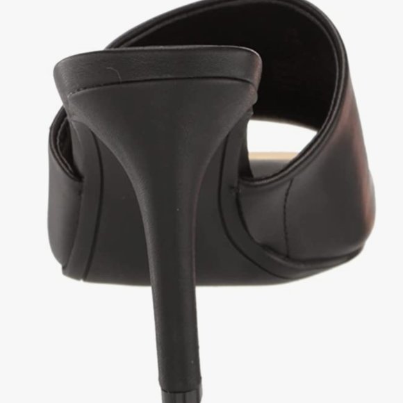 NEW DKNY Womens Bronx Open Toe Fashion Pump Heeled Sandal Black Sz 7.5 - Picture 6 of 12